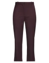 Nine In The Morning Woman Pants Plum Size 28 Polyester, Wool, Elastane In Purple