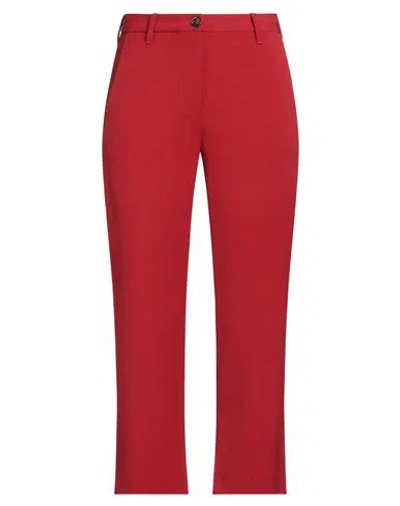 Nine In The Morning Woman Pants Red Size 25 Polyester, Viscose, Elastane