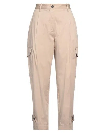 Nine In The Morning Woman Pants Beige Size 27 Cotton, Elastane