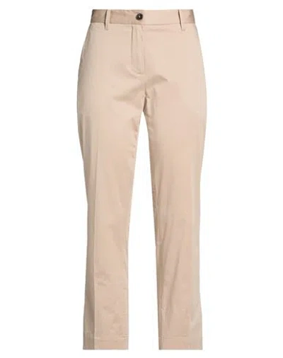 Nine In The Morning Woman Pants Sand Size 31 Cotton, Elastane In Neutral