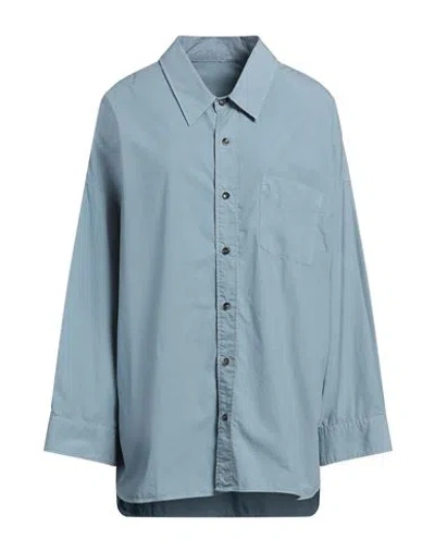 Nine In The Morning Woman Shirt Light Blue Size M Cotton