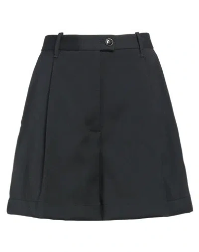 Nine In The Morning Woman Shorts & Bermuda Shorts Black Size 29 Polyester, Viscose, Elastane