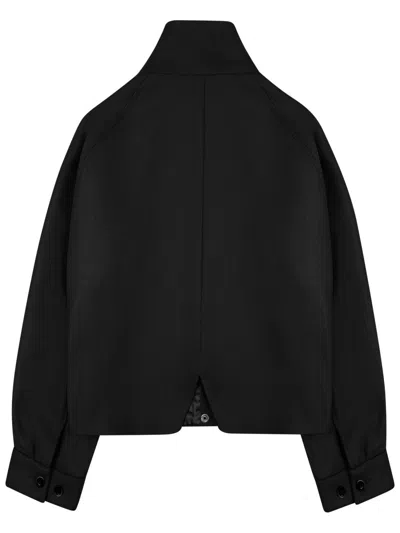 Nine In The Morning Wool Blend Jacket In Black