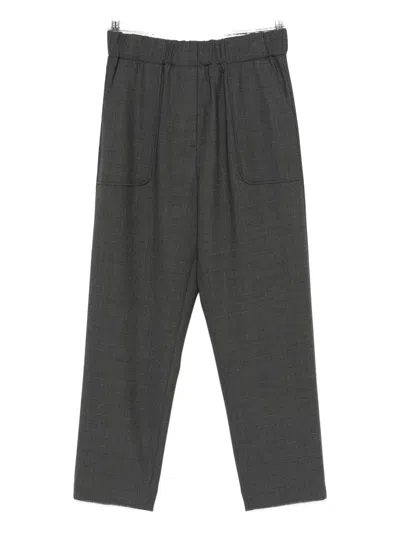 Nine In The Morning Wool Elastane Blake Pants In Black