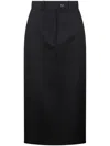 Nine In The Morning Selena Tv Skirt In Schwarz