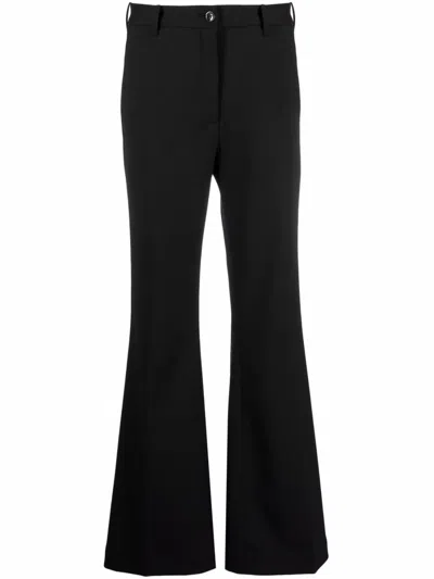 Nine In The Morning Wool Polyamide Elastane Paolina Pants In Black