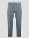 Nine In The Morning Tapered Fit Jeans In Blue