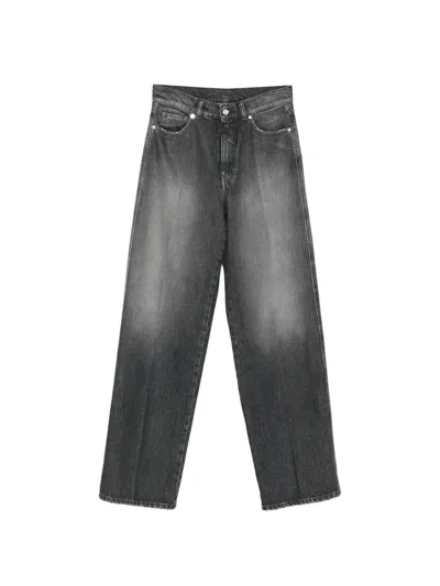 Nine Inthe Morning Jeans "dora" Distressed Effect In Gray