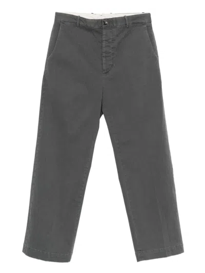 Nine Inthe Morning Nine In The Morning Cotton Pants With Fly And Butto In Gray