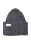 Nine Inthe Morning Nine In The Morning Ribbed Wool Beanie In Gray