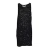 Nine Minutes Fitted Mini Dress With Micro Sequin Embellishments