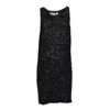Nine Minutes Fitted Mini Dress With Micro Sequin Embellishments