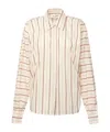 Nine Minutes Long Sleeve Shirt In White