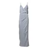 Nine Minutes Slip-style Maxi Dress With Crisscross Straps