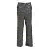 Nine Minutes Straight-leg Pants With Micro Sequin Detailing