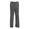 Nine Minutes Straight-leg Pants With Micro Sequin Detailing