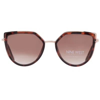 Nine West 23 454 Trt Brown Cat Eye Ladies Sunglasses 10266623.lts Trt