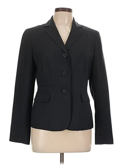 Pre-owned Nine West 3/4 Sleeve Top Black Square Neckline Tops