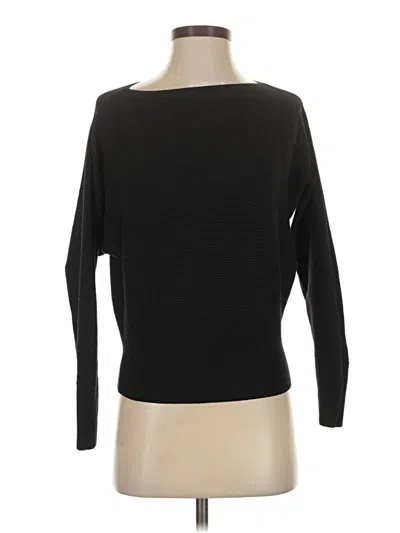 Pre-owned Nine West 3/4 Sleeve T-shirt In Black