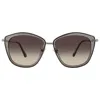 Nine West 39389rnj104 Smoke Oval Ladies Sunglasses 10244991.bea Brnsmk In Multi