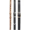 Nine West 3-for-1 Assorted Belt Set In Multi