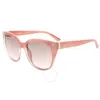 Nine West 53926rnj616 Brown Cat Eye Ladies Sunglasses 10269323.khl