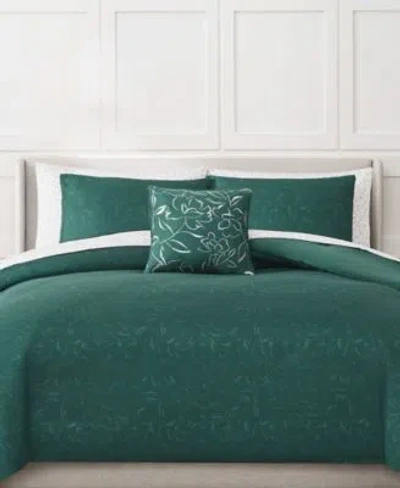 Nine West Abstract Bed In A Bag Comforter Sets In Green