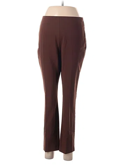 Pre-owned Nine West Active Pants In Brown