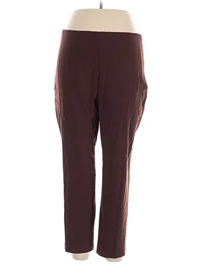 Pre-owned Nine West Active Pants In Brown