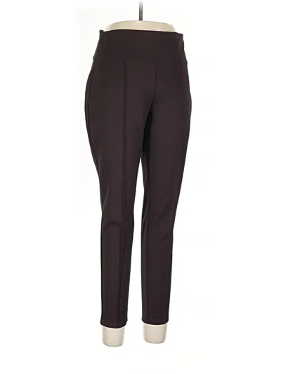 Pre-owned Nine West Active Pants In Burgundy