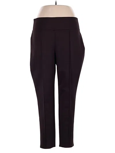 Pre-owned Nine West Active Pants In Burgundy