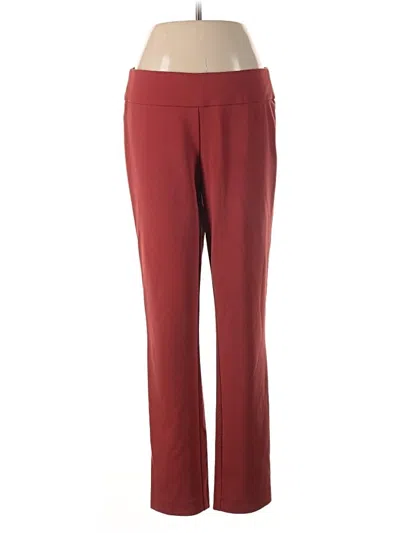 Pre-owned Nine West Active Pants In Burgundy