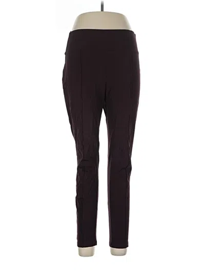 Pre-owned Nine West Active Pants In Burgundy