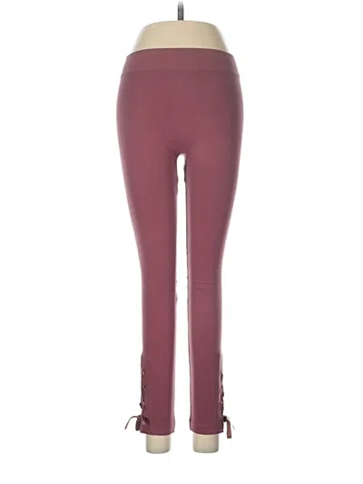 Pre-owned Nine West Active Pants In Burgundy