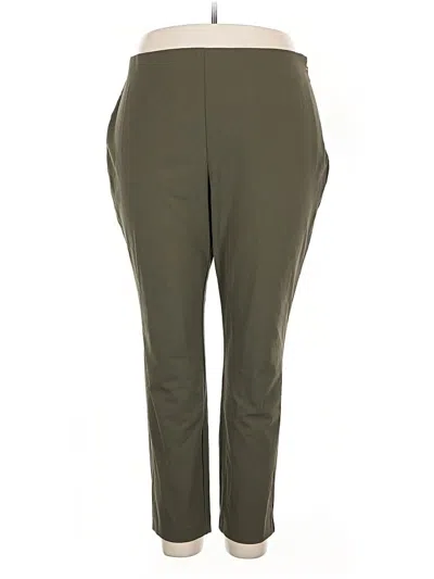 Pre-owned Nine West Active Pants In Green