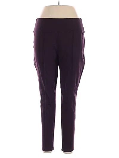 Pre-owned Nine West Active Pants In Purple