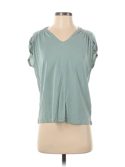 Pre-owned Nine West Active T-shirt In Green