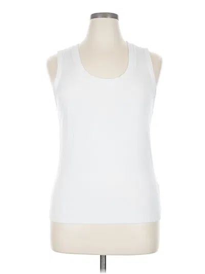 Pre-owned Nine West Active Tank Top In White