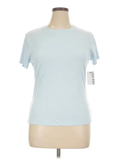 Pre-owned Nine West Active T-shirt In Blue