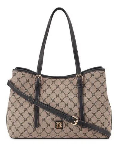 Nine West Anders Large Carryall Tote Bag In Black
