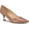 Nine West Andes Pump In Clay Patent