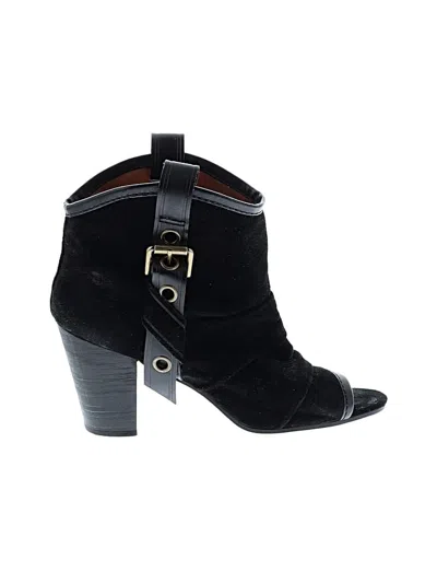 Pre-owned Nine West Ankle Boots In Black
