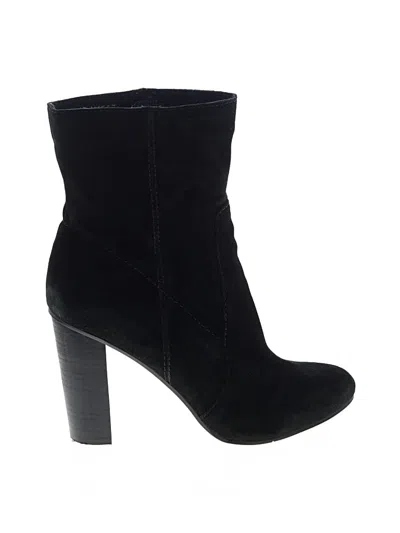 Pre-owned Nine West Ankle Boots In Black