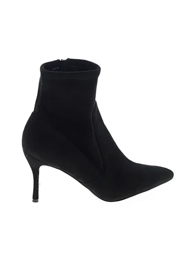 Pre-owned Nine West Ankle Boots In Black