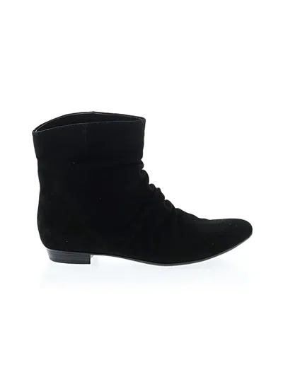 Pre-owned Nine West Ankle Boots In Black