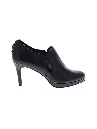 Pre-owned Nine West Ankle Boots In Black