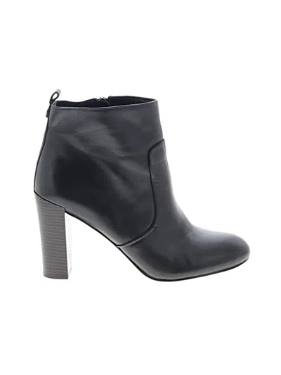 Pre-owned Nine West Ankle Boots In Black