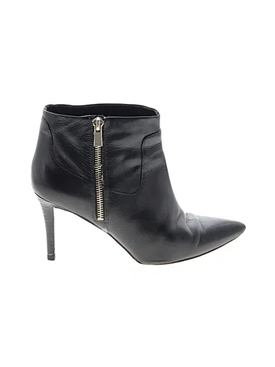 Pre-owned Nine West Ankle Boots In Black