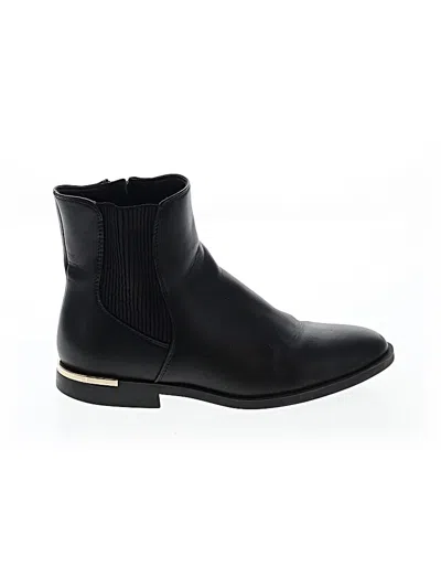 Pre-owned Nine West Ankle Boots In Black
