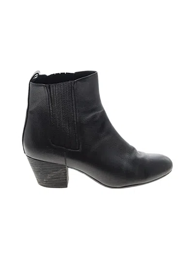 Pre-owned Nine West Ankle Boots In Black